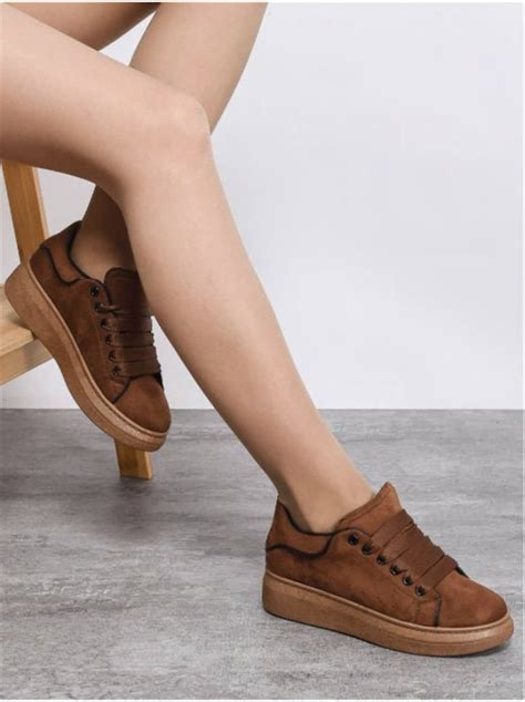 dark brown sneakers for women.